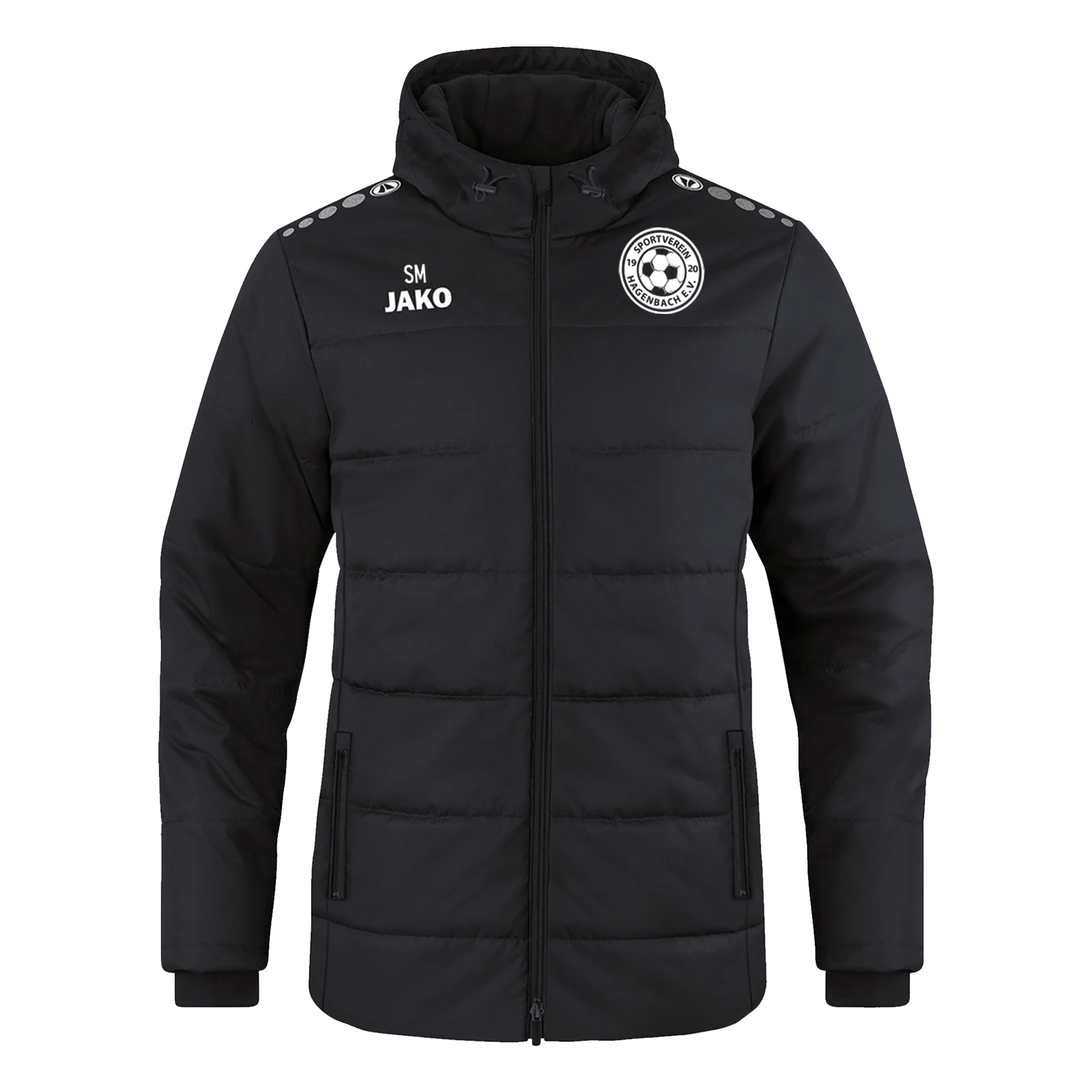 SV Hagenbach Coachjacke Team mit Kapuze