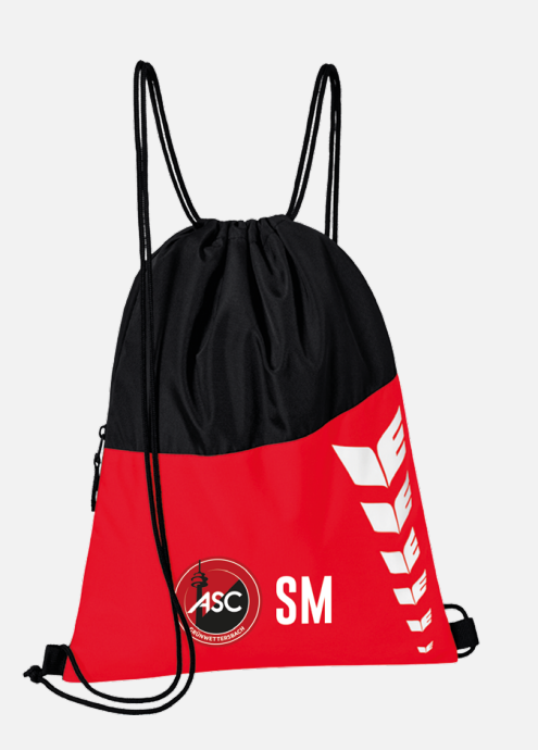 ASC Grünwettersbach SIX WINGS Turnbeutel inkl. Wappen und Initialen (Finales Bild folgt)