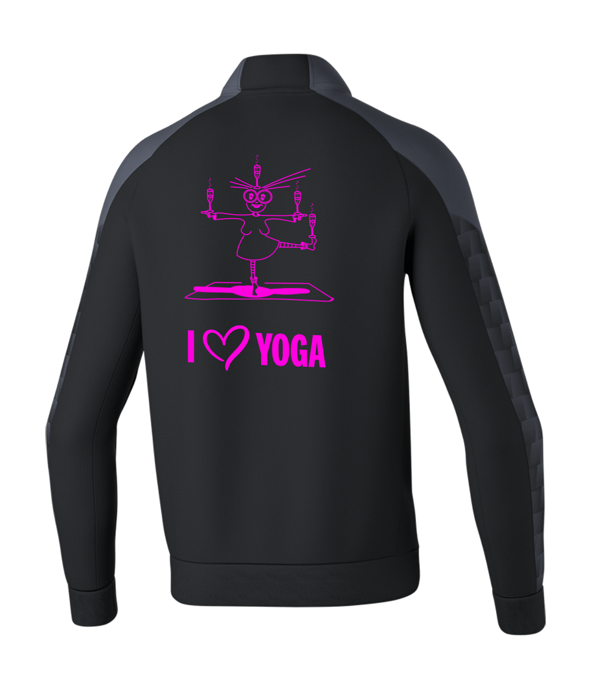 DIe Trainingsjacke der Yoga Gruppe