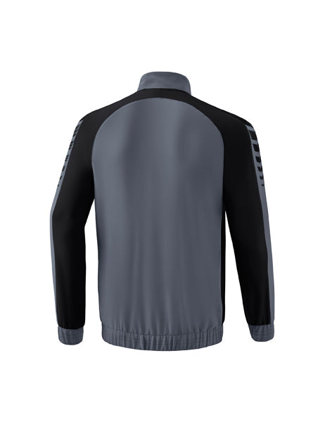 Six Wings Präsentationsjacke Erwachsene; Kinder slate grey/schwarz