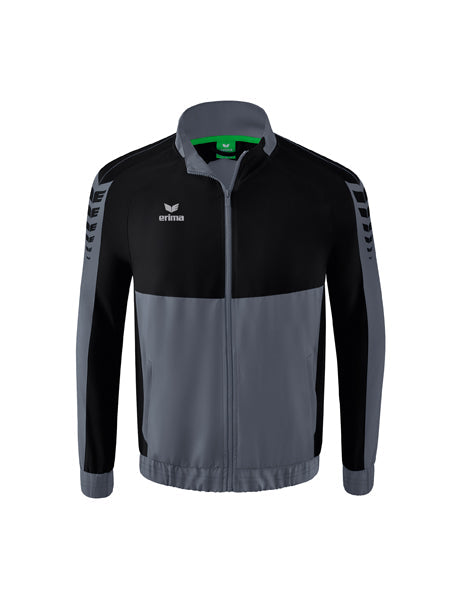 Six Wings Präsentationsjacke Erwachsene; Kinder slate grey/schwarz
