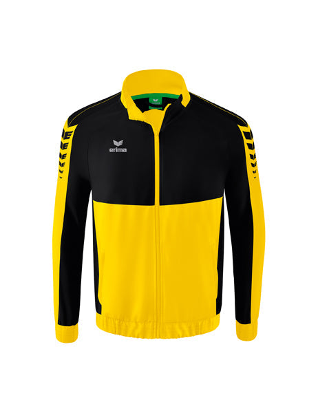 Six Wings Präsentationsjacke Erwachsene; Kinder gelb/schwarz
