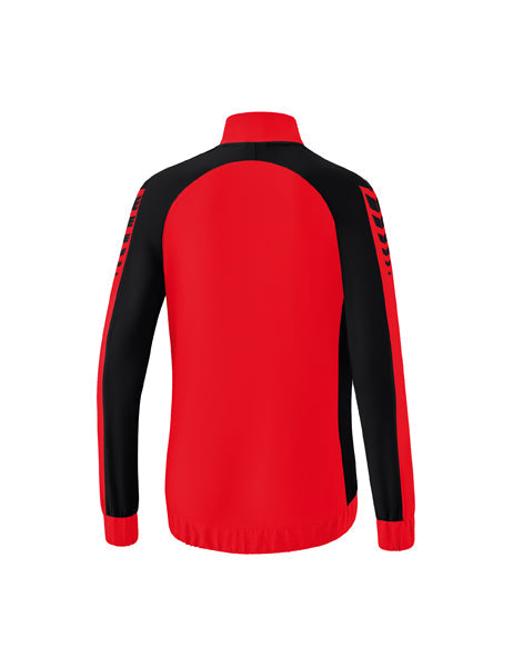 Six Wings Präsentationsjacke Damen rot/schwarz