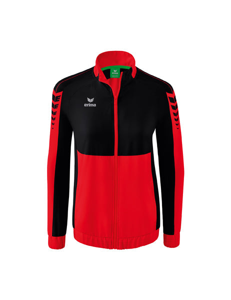 Six Wings Präsentationsjacke Damen rot/schwarz