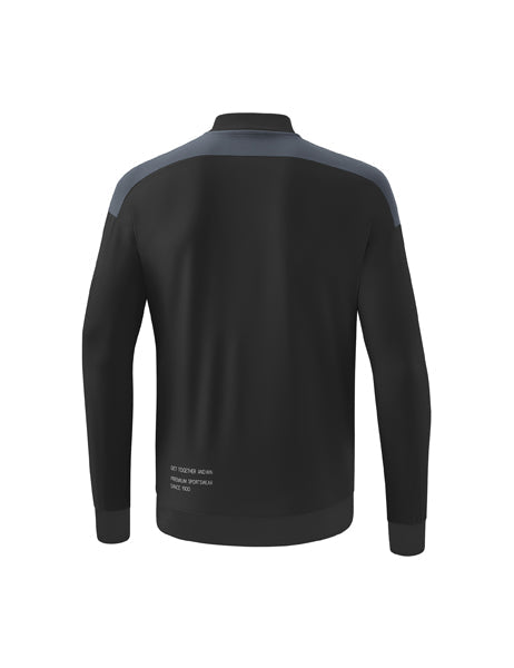 CHANGE by erima Präsentationsjacke Erwachsene; Kinder black grey/slate grey/weiß