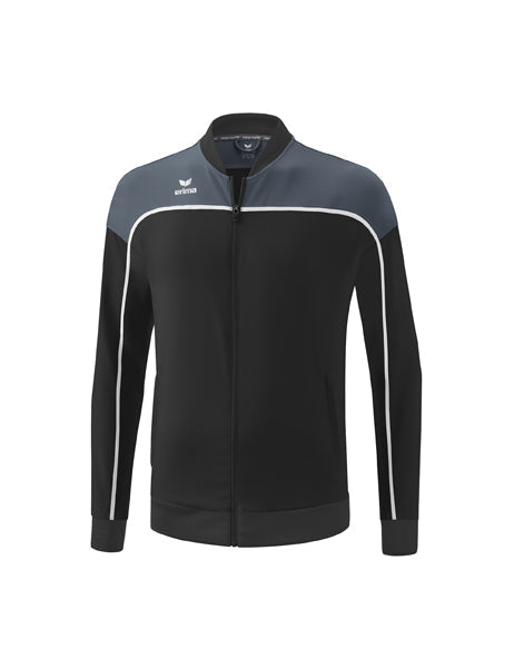 CHANGE by erima Präsentationsjacke Erwachsene; Kinder black grey/slate grey/weiß