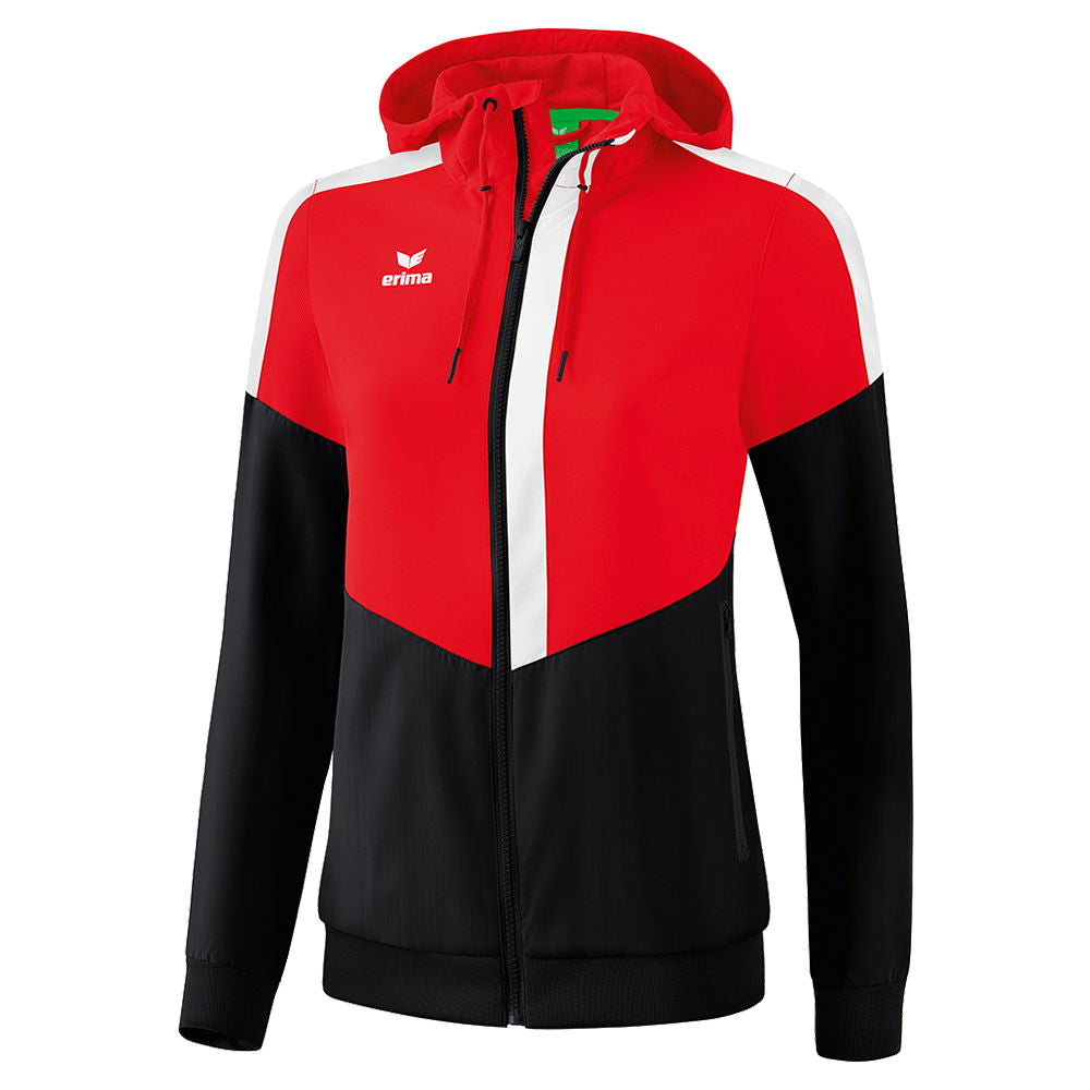 Erima Squad Tracktop Jacke mit Kapuze Damen