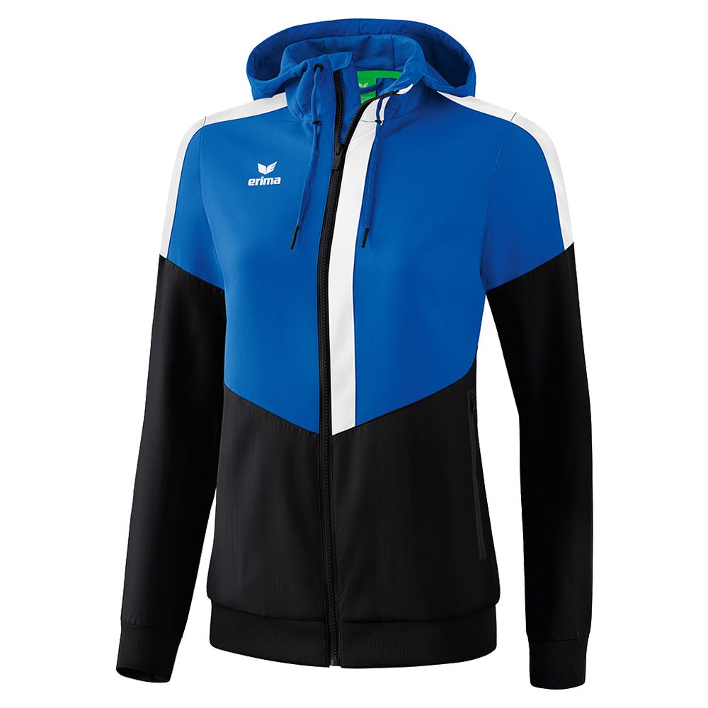 Erima Squad Tracktop Jacke mit Kapuze Damen