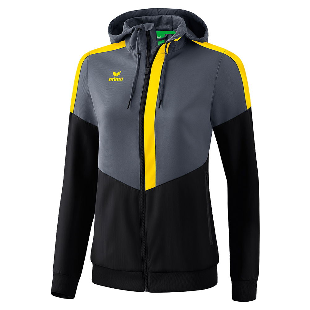 Erima Squad Tracktop Jacke mit Kapuze Damen