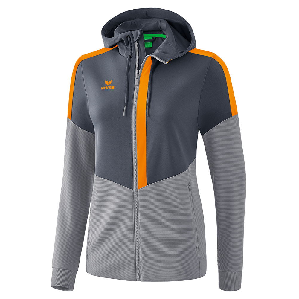 Erima Squad Trainingsjacke mit Kapuze Damen