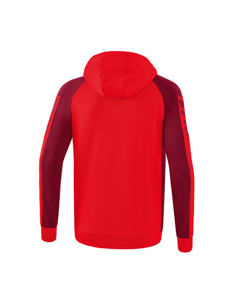 Six Wings Trainingsjacke mit Kapuze Erwachsene; Kinder rot/bordeaux