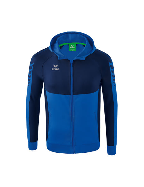 Six Wings Trainingsjacke mit Kapuze Erwachsene; Kinder new royal/new navy