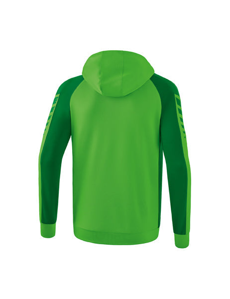 Six Wings Trainingsjacke mit Kapuze Erwachsene; Kinder green/smaragd