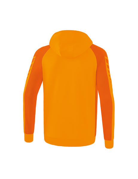 Six Wings Trainingsjacke mit Kapuze Erwachsene; Kinder new orange/orange