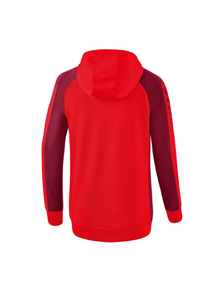 Six Wings Trainingsjacke mit Kapuze Damen rot/bordeaux