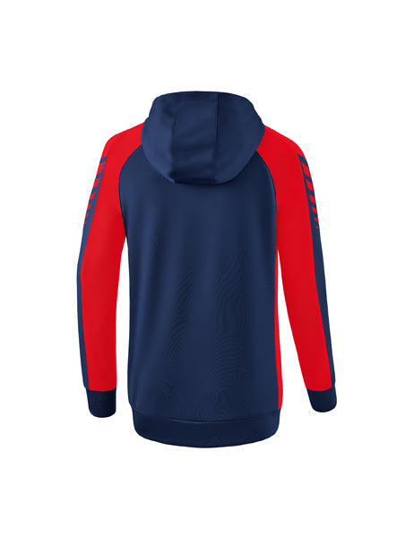 Six Wings Trainingsjacke mit Kapuze Damen new navy/rot
