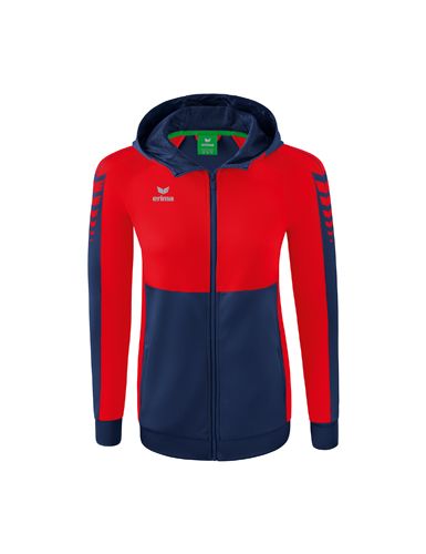 Six Wings Trainingsjacke mit Kapuze Damen