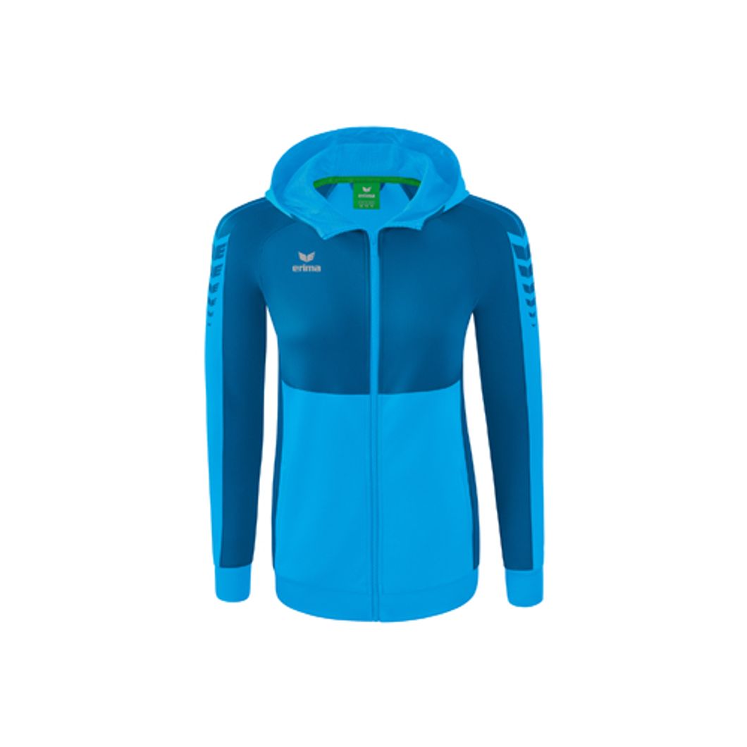 Six Wings Trainingsjacke mit Kapuze Damen