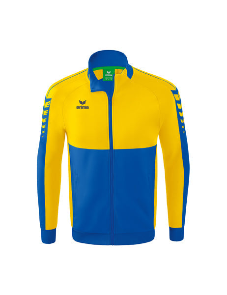 Six Wings Worker Jacke Erwachsene; Kinder new royal/gelb