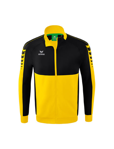 Six Wings Worker Jacke Erwachsene; Kinder gelb/schwarz