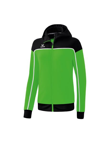 CHANGE by erima Trainingsjacke mit Kapuze Damen green/schwarz/weiß