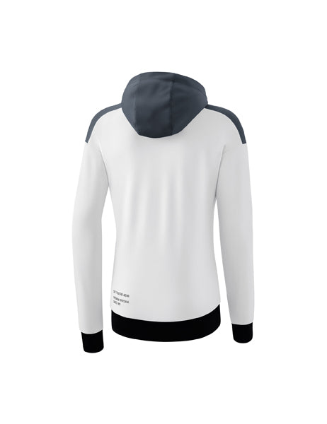 CHANGE by erima Trainingsjacke mit Kapuze Damen weiß/slate grey/schwarz