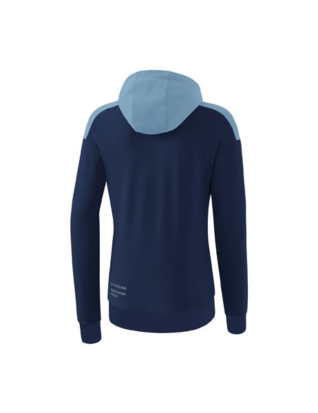 CHANGE by erima Trainingsjacke mit Kapuze Damen new navy/faded denim/weiß