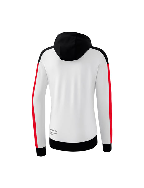 CHANGE by erima Trainingsjacke mit Kapuze Damen weiß/schwarz/rot