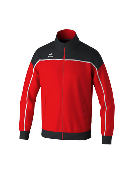 CHANGE by erima Trainingsjacke Erwachsene; Kinder rot/schwarz/weiß