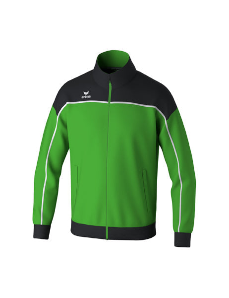 CHANGE by erima Trainingsjacke Erwachsene; Kinder green/schwarz/weiß