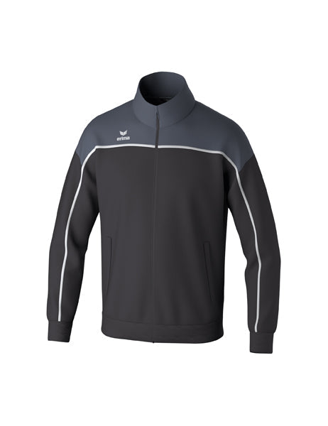 CHANGE by erima Trainingsjacke Erwachsene; Kinder black grey/slate grey/weiß