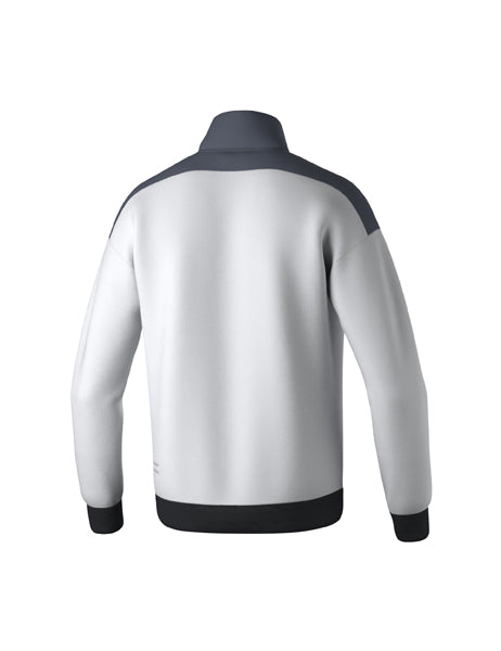 CHANGE by erima Trainingsjacke Erwachsene; Kinder weiß/slate grey/schwarz