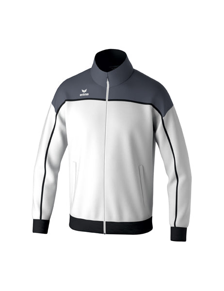 CHANGE by erima Trainingsjacke Erwachsene; Kinder weiß/slate grey/schwarz