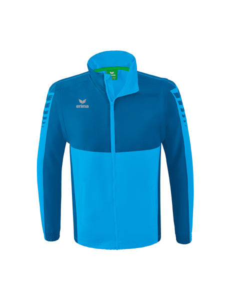Six Wings Jacke mit abnehmbaren Ärmeln Erwachsene curacao/mykonos