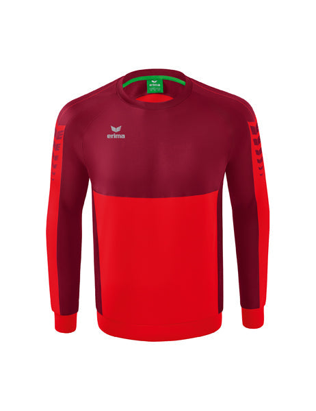 Six Wings Sweatshirt Erwachsene; Kinder rot/bordeaux