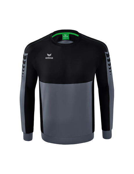 Six Wings Sweatshirt Erwachsene; Kinder slate grey/schwarz