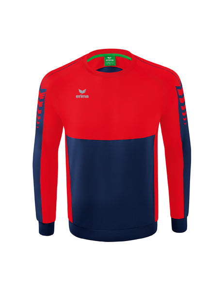 Six Wings Sweatshirt Erwachsene; Kinder new navy/rot
