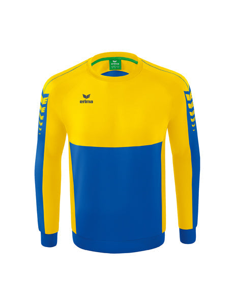 Six Wings Sweatshirt Erwachsene; Kinder new royal/gelb