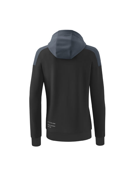 CHANGE by erima Kapuzensweat Damen black grey/slate grey/weiß