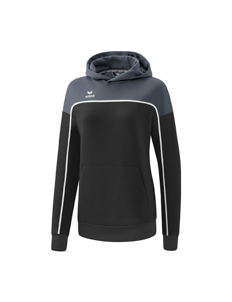 CHANGE by erima Kapuzensweat Damen black grey/slate grey/weiß