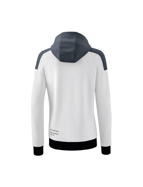 CHANGE by erima Kapuzensweat Damen weiß/slate grey/schwarz