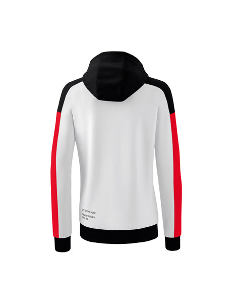 CHANGE by erima Kapuzensweat Damen weiß/schwarz/rot