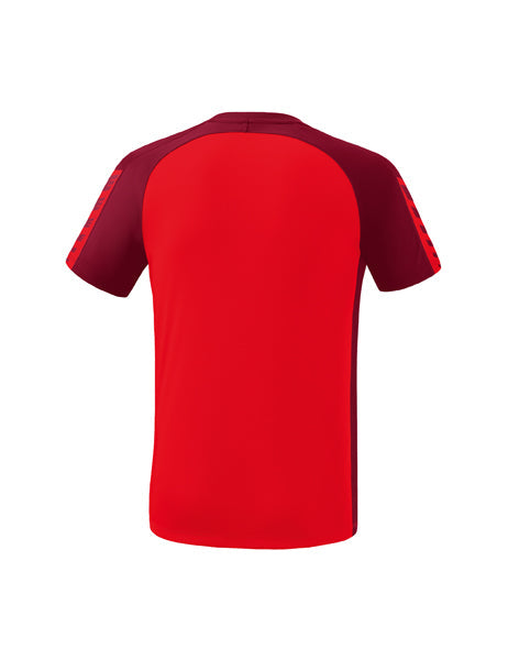 Six Wings T-Shirt Erwachsene; Kinder rot/bordeaux