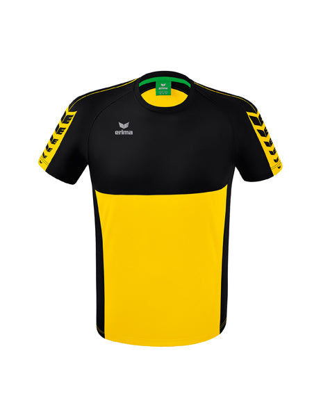 Six Wings T-Shirt Erwachsene; Kinder gelb/schwarz