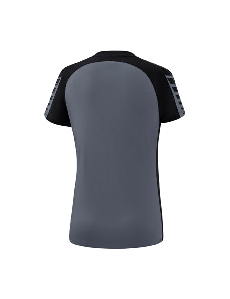 Six Wings T-Shirt Damen slate grey/schwarz