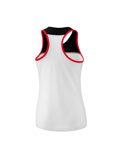 CHANGE by erima Tanktop Damen weiß/schwarz/rot