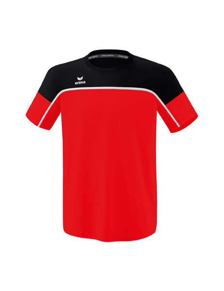 CHANGE by erima T-Shirt Erwachsene; Kinder rot/schwarz/weiß