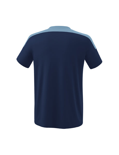 CHANGE by erima T-Shirt Erwachsene; Kinder new navy/faded denim/weiß
