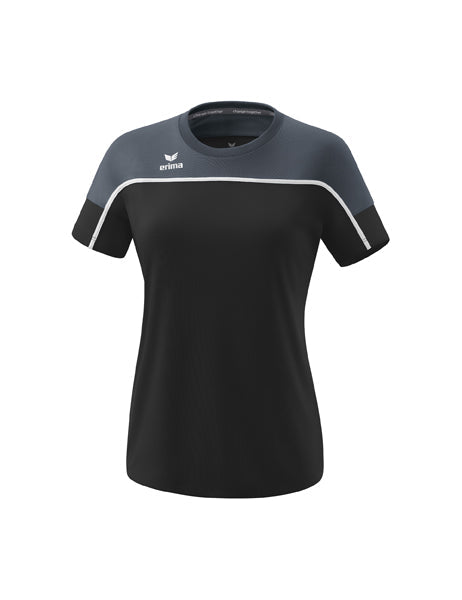 CHANGE by erima T-Shirt Damen black grey/slate grey/weiß