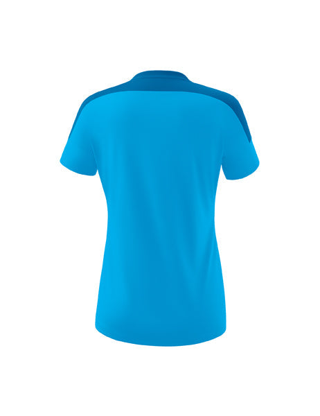 CHANGE by erima T-Shirt Damen curacao/mykonos/weiß